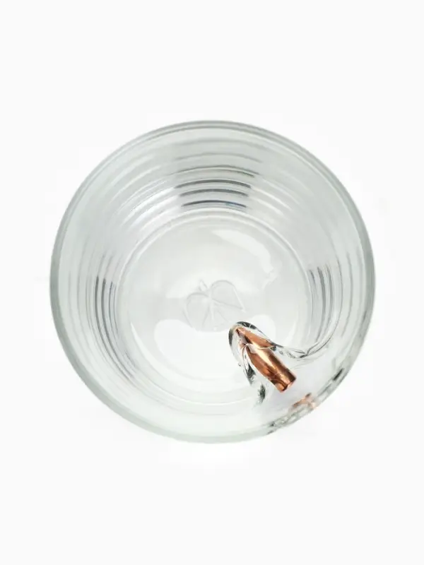 Стакан для виски с пулей &laquo;Непробиваемый&raquo;, в подарочной коробке с местом под бутылку, 250 мл