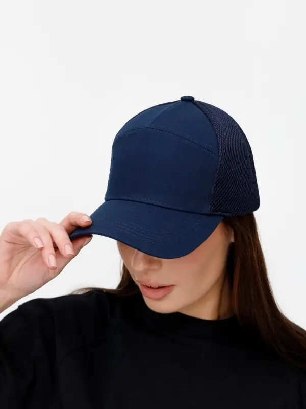 Бейсболка Ben Lawers, темно-синяя Бейсболка Ben Lawers, темно-синяя