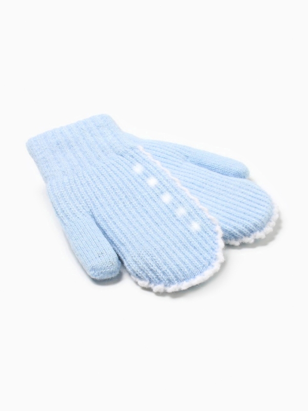 Варежки детские MINAKU, цвет голубой, 15 см