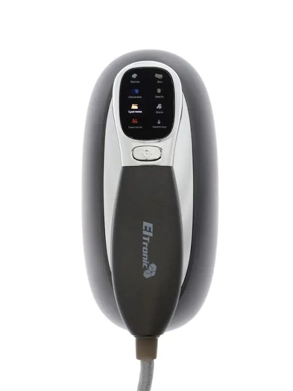 Отпариватель ручной ELTRONIC 999-04, 2000 Вт, 260 мл, 2.5 м, 23 г/мин, 6 режимов, серый