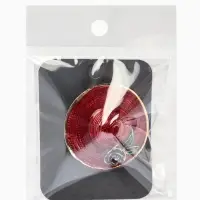 Брошь &laquo;Шляпа&raquo; с цветком, цветная в черненом золоте