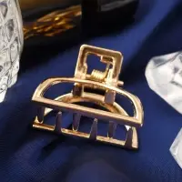 Крабик для волос &laquo;Маргарита&raquo;, дуга, 2.5 см, золотистый
