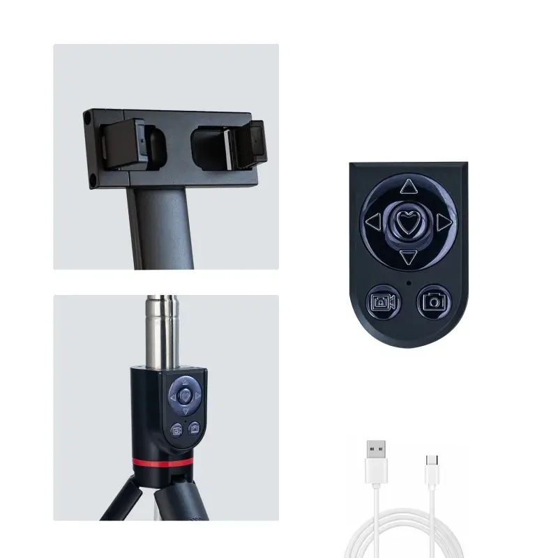 Монопод-трипод с блютуз пультом H58-12 185cm