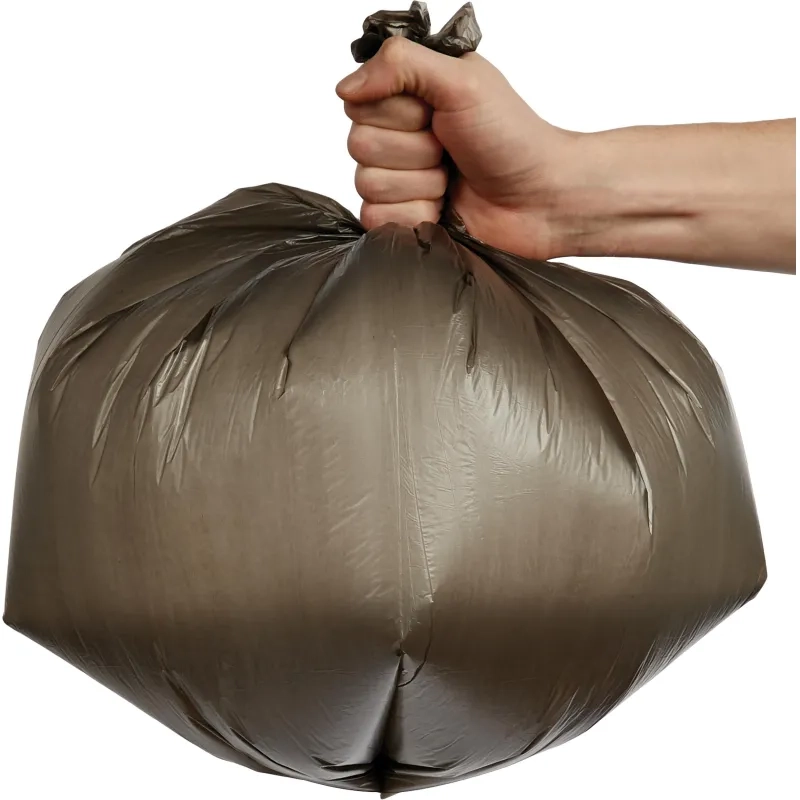 Мешки для мусора ПНД 30л 10мкм 30шт/рул черные 48х58см Luscan_СПБ