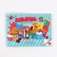 УМ И ХРУМ Альбом для рисования А4, 40 листов