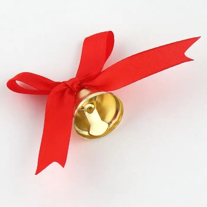 Колокольчик на булавке с бантом на выпускной, красный, d = 2,6 см Колокольчик на булавке с бантом на выпускной, красный, d = 2,6 см
