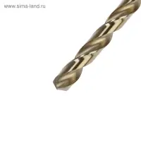 Сверло по металлу ТУНДРА, HSS-Co (5% кобальта), цилиндрический хвостовик, 8&times;115 мм