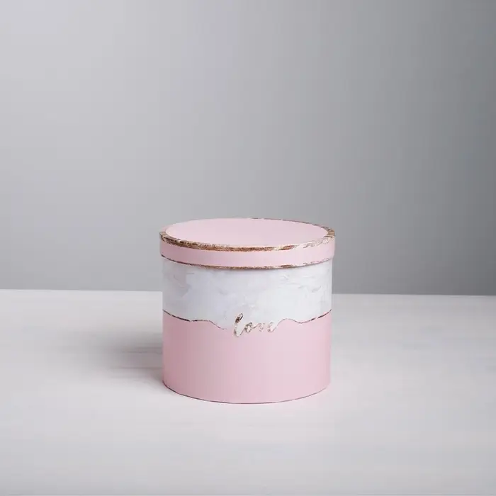 Набор коробок 4 в 1, упаковка подарочная, &laquo;Мрамор&raquo;, 14&times;14&times;13 - 20&times;20&times;17.5 см