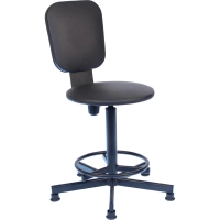 Стул лабораторный РС01.00.37 (РС37 сборный-201-01) к/з черный