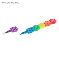 Карандаш восковой «Снежинка» 5 цветов