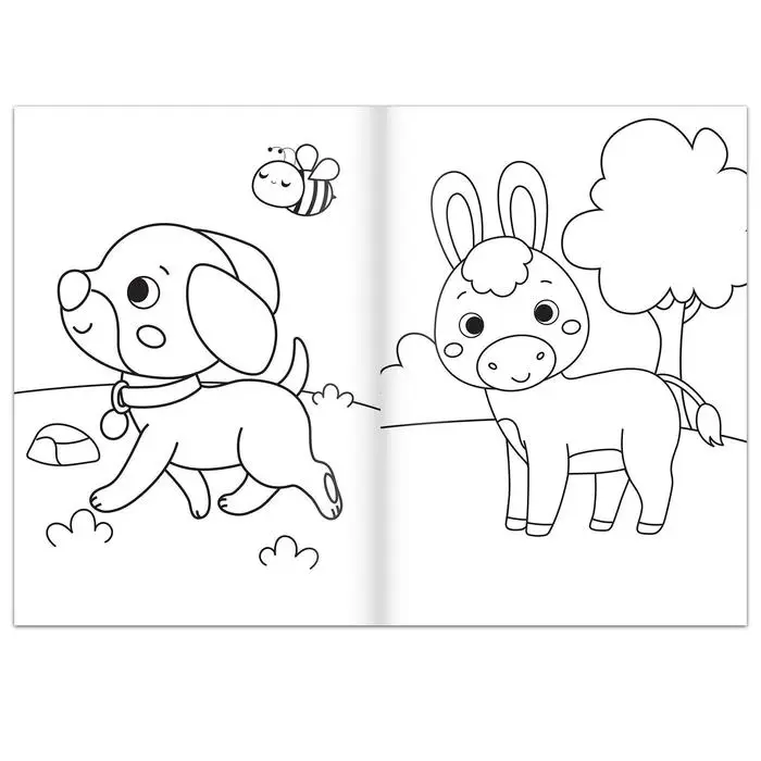 Раскраска &laquo;Наша ферма&raquo;, 16 стр., формат А4