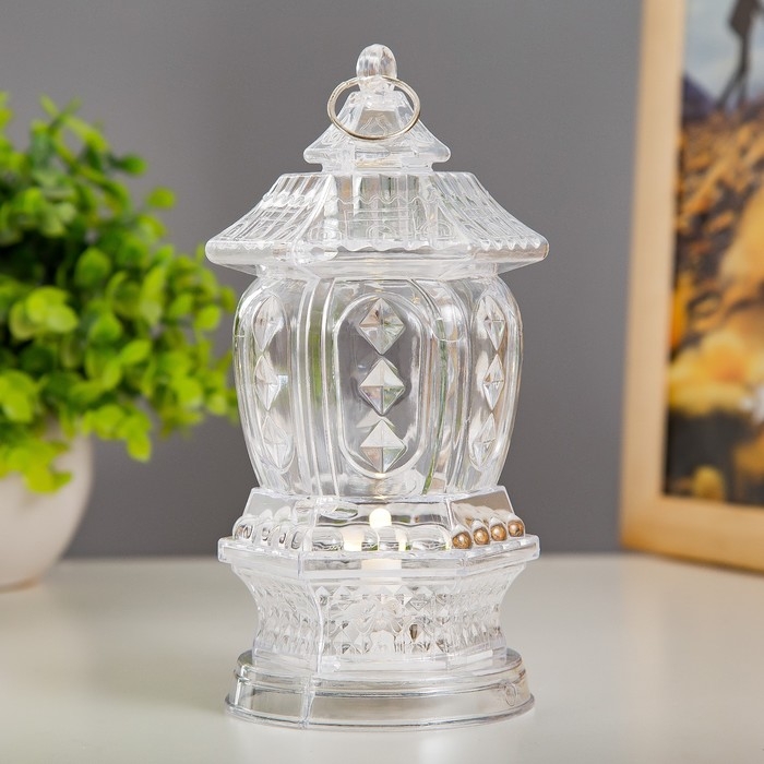 Ночник Ночник "Башня" LED от батареек 3хLR41 7х7х15 см RISALUX