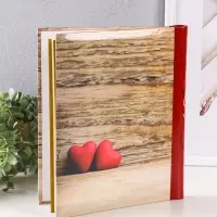 Фотоальбом 10 магнитных листов "Розы" 23X28см, пер-т внутр.спираль