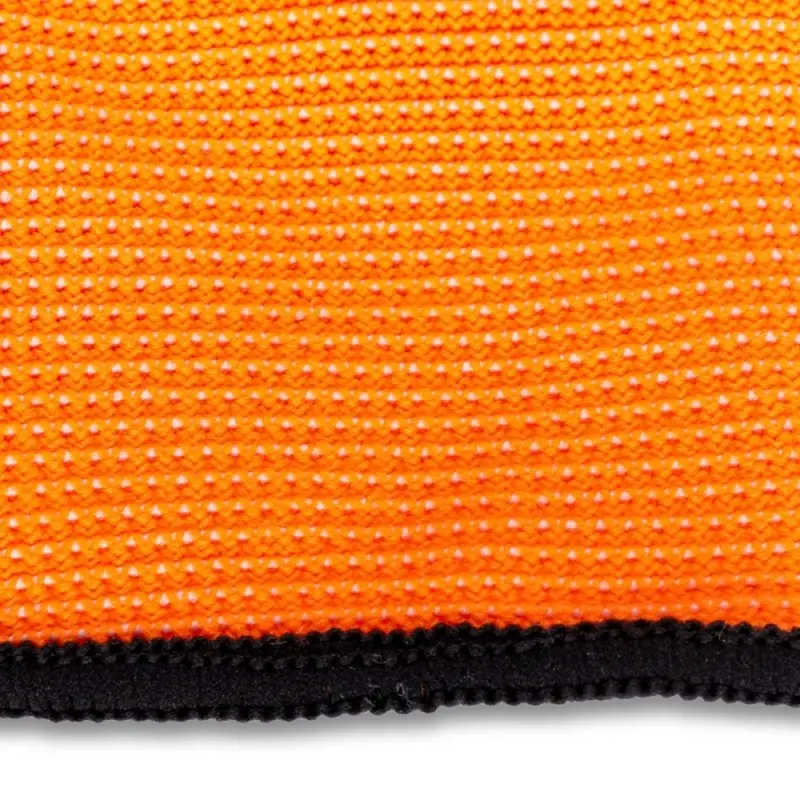 Перчатки нейлоновые с ребристым латексным покрытием (оранжево-черные) 1 пара AVS RP-07