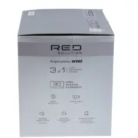 Аэрогриль RED SOLUTION W262, 1500 Вт, 5 л, 80-200°С, 7 программ, сенсорное управление, чёрный