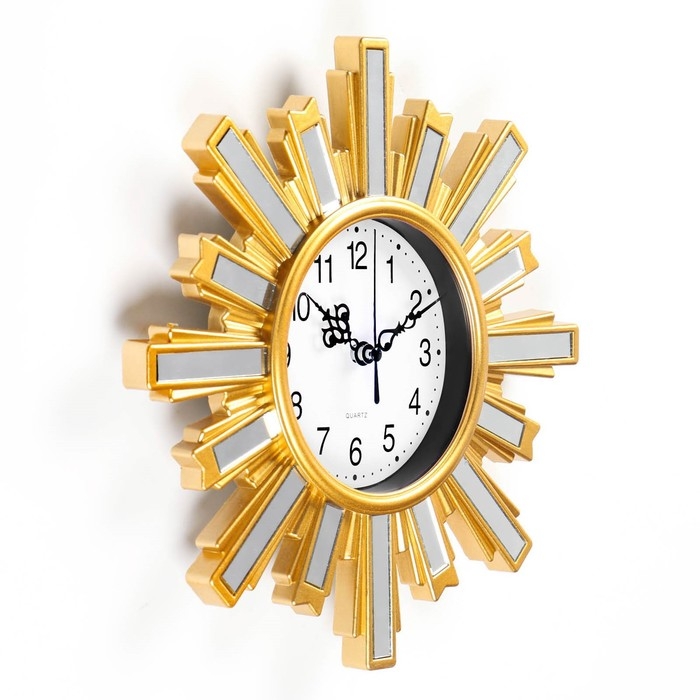 Часы настенные, интерьерные Часы настенные, интерьерные "Солнце", 25.5 х 25.5 см, циферблат d-11 см