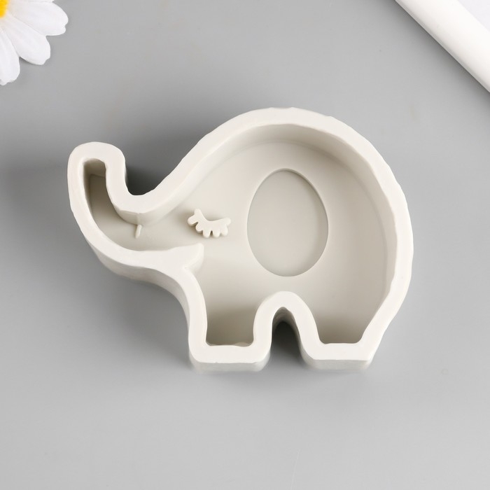 Молд силикон Молд силикон "Слонёнок с ресничками" 8х10,5 см