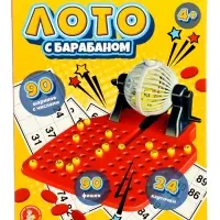 Настольная игра &laquo;Лото&raquo; с барабаном