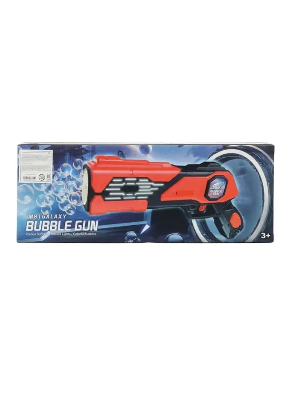 Генератор мыльных пузырей "Мега бластер", световые эффекты, работает от батареек