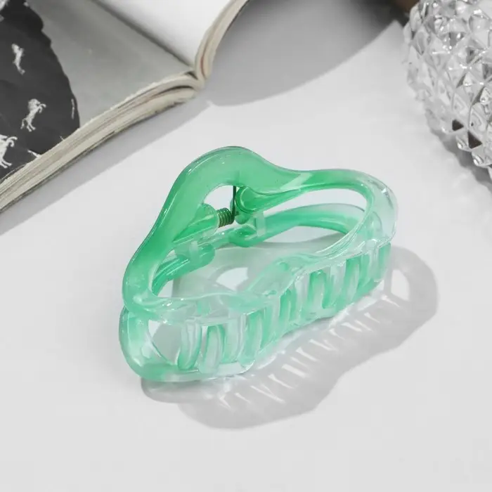 Крабик для волос «Альба», овал колор, 7 см, МИКС Крабик для волос «Альба», овал колор, 7 см, МИКС