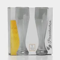 Бокалы для пива Paşabah&ccedil;e Pub, 660 мл, стекло, прозрачные, 2 шт.