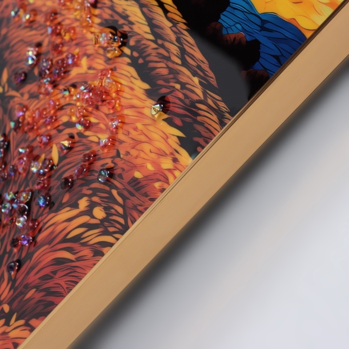 Картина акрил  Картина акрил "Вечернее чудо" 40х30 см