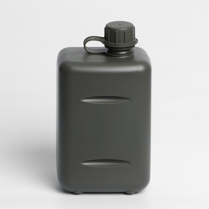 Фляжка туристическая  Фляжка туристическая "Adventure" 2 л, с чехлом, олива