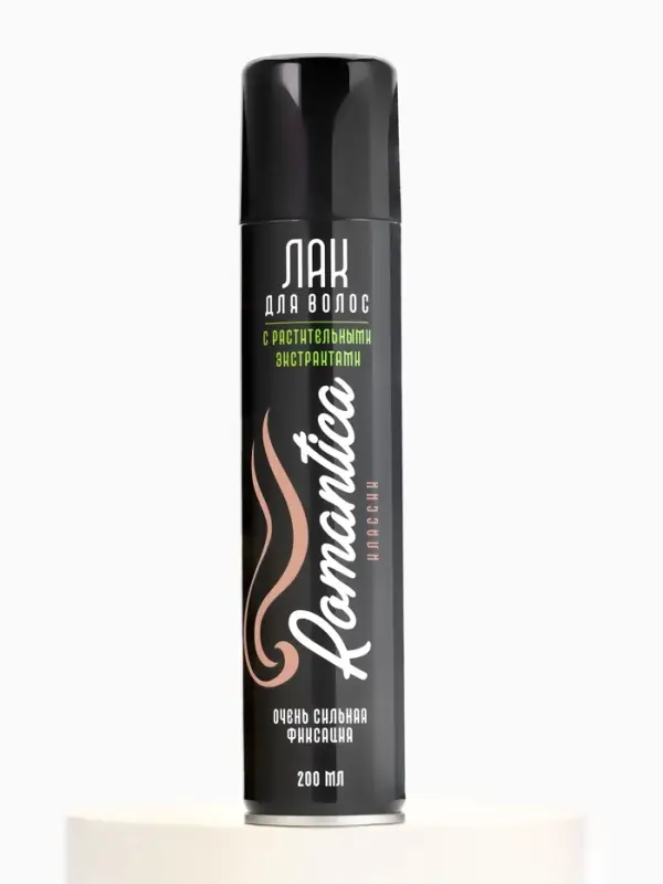 Лак для волос &laquo;Романтика Классик&raquo;, сильная фиксация, 200 мл