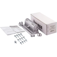 Доводчик ISPARUS 430 (до 120кг) (сереб.)