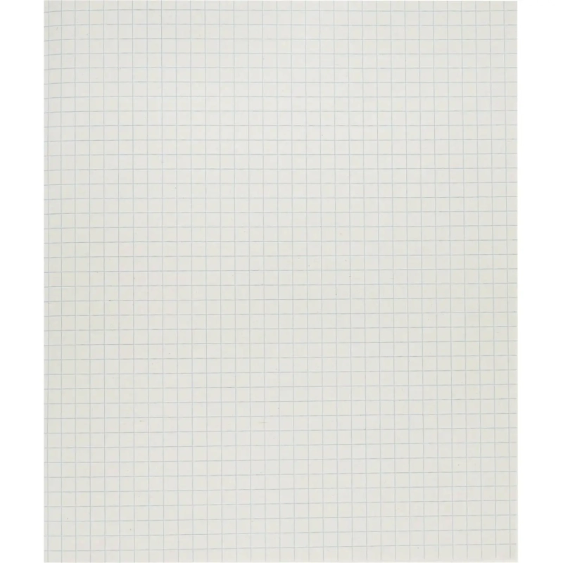 Тетрадь общая А5,96л,клет,скреп,обл.бумвинил,блок офсет-2 Синяя