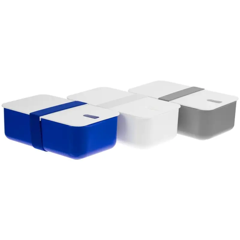 Ланчбокс Lunch Hour, белый с серым Ланчбокс Lunch Hour, белый с серым