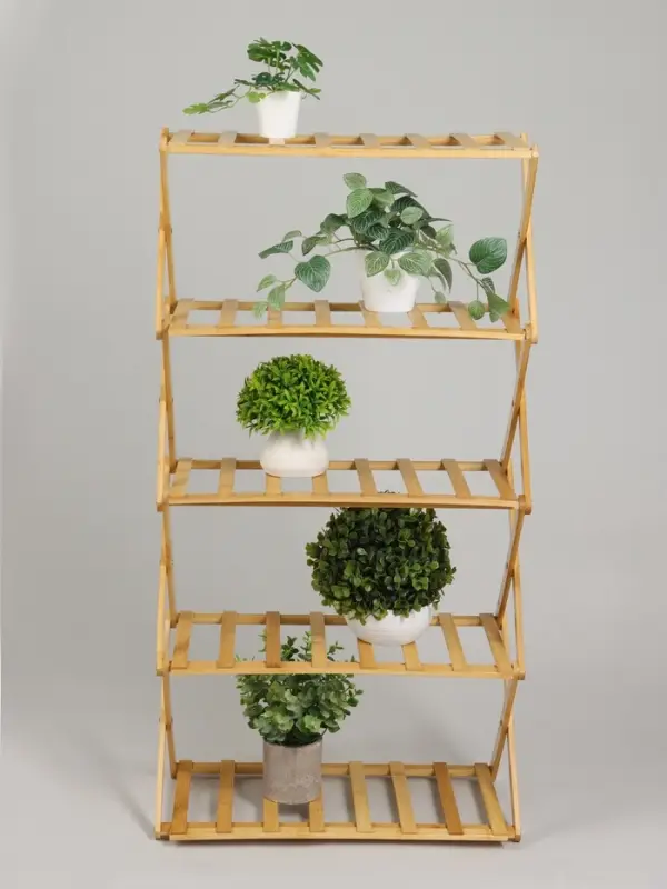 Стеллаж универсальный, 5 полок, 50&times;25&times;89 см, напольный, открытый, Greengo