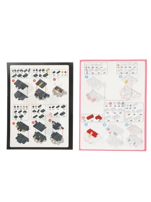 UNICON Конструктор UNICON Конструктор "MiniBlocks", 2 в 1 котики, 227 деталей