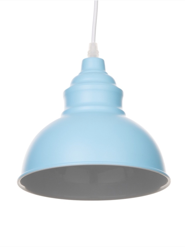 Светильник Paul 1х40Вт Е27 пр-1м небесный 20х20х17,5см Светильник Paul 1х40Вт Е27 пр-1м небесный 20х20х17,5см