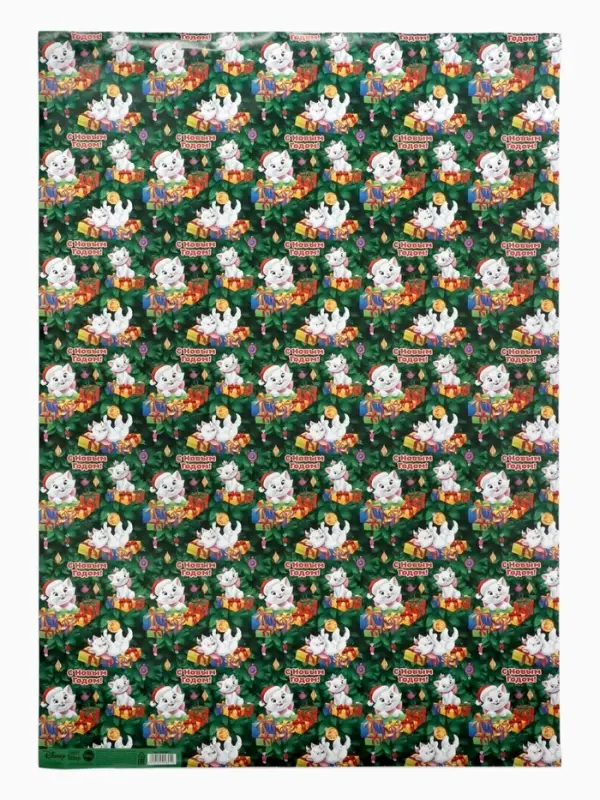 Упаковочная бумага &laquo;Кошечка&raquo;, 70&times;100 см