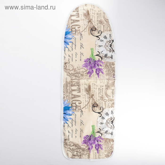 Чехол для гладильной доски Nika, 125×36 см, рисунок МИКС