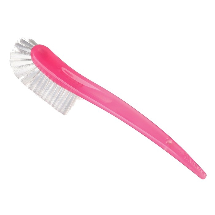 Ёршик для бутылочек и сосок, цвет розовый, 25х9см, Крошка Я Ёршик для бутылочек и сосок, цвет розовый, 25х9см, Крошка Я