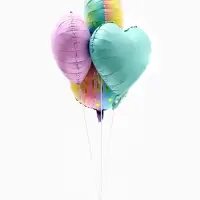 Воздушные шары фольгированны "Happy birthday", набор 5 штук