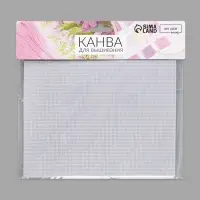 Канва для вышивания, №14, 30&times;20 см, белая