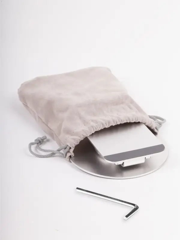 Подставка для смартфона Smartic, серебристая Подставка для смартфона Smartic, серебристая