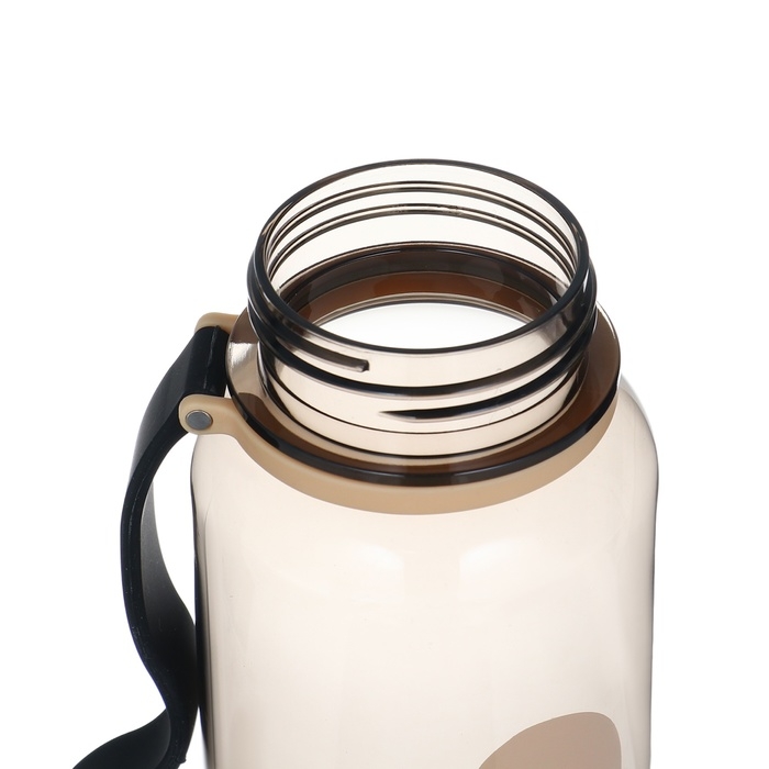 Бутылка для воды, 600 мл, 20 х 7 см, с ситом, коричневая Бутылка для воды, 600 мл, 20 х 7 см, с ситом, коричневая