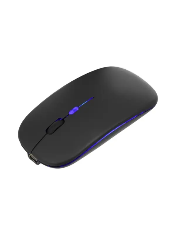 Мышь MB-2.4 беспроводная, оптическая, подсветка, 1600 dpi, USB+BT, чёрная Мышь MB-2.4 беспроводная, оптическая, подсветка, 1600 dpi, USB+BT, чёрная