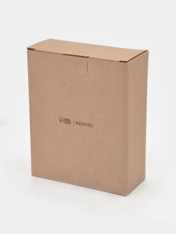 Кокотница Magistro &laquo;Церера&raquo;, 500 мл, d=15 см, фарфор, белая