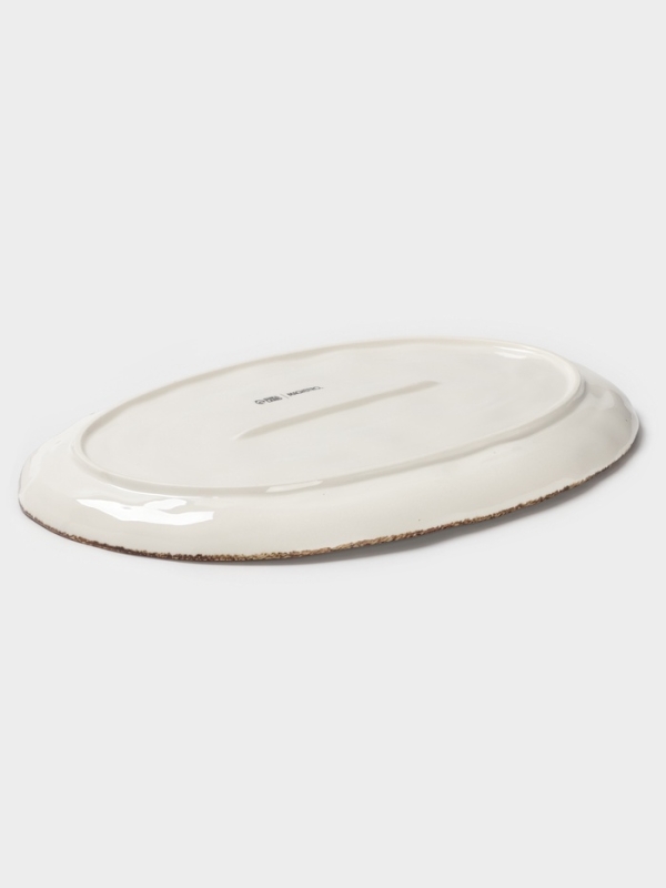 Блюдо овальное Magistro Блюдо овальное Magistro "Alpine Frost" 33см 33х22,8х2,5 цвет белый