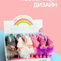 Ручка-прикол Calligrata &laquo;Пупс в шапочке&raquo;, чёрный стержень, гелевая, МИКС