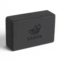 Блок для йоги Sangh, 23&times;15&times;8 см, чёрный