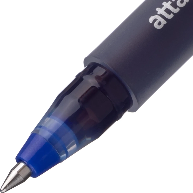 Ручка гелевая Attache Long Way, д.ш. 0,5 мм, лин. 0,38 мм, синяя