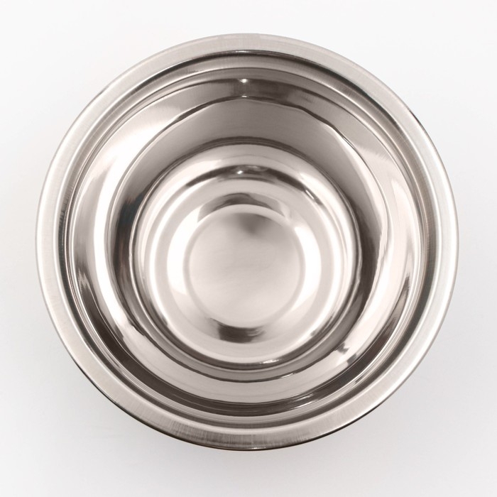 Миска из нержавеющей стали, 500 мл, d=14 см Миска из нержавеющей стали, 500 мл, d=14 см