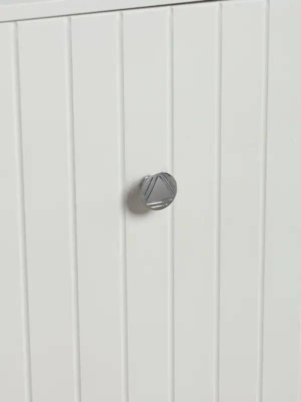 Ручка-кнопка ТУНДРА РК014CP, цвет хром