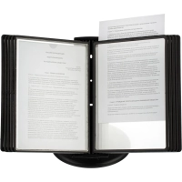 Демосистема настольная Attache А4, 10 панелей, черный